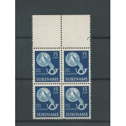 Suriname LP32 blokje van 4...