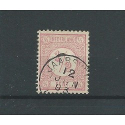 Netherlands 30  "JAARSVELD 1893" small round cancel  VFU/used  CV 40 €