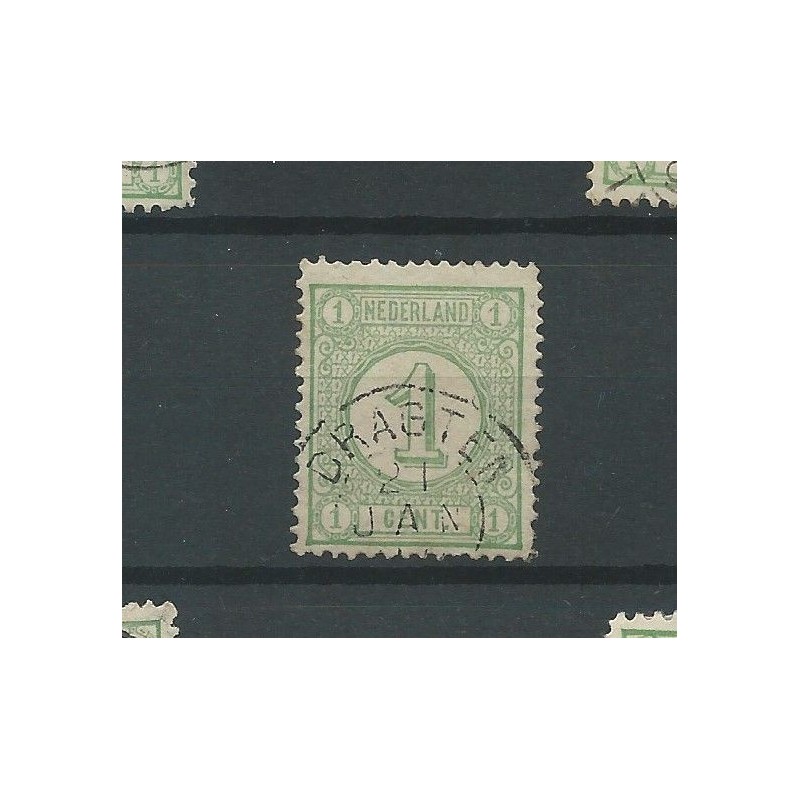 Netherlands 31  "DRAGTEN" small round cancel  VFU/used  CV 33 €