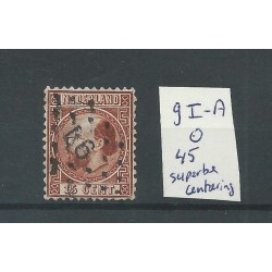 Netherlands  9I-A    VFU/used  CV 45 €