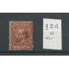 Netherlands  9I-A  numeral dot cancel 107  VFU/used  CV 45 €
