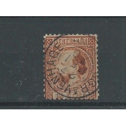 Netherlands  9I  with "GRAVENHAGE 1870" franco-takje  VFU/used  CV 45+ €
