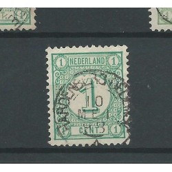 Nederland 31  "HARDENBERG-DEDEMSV: 1898" kleinrond  VFU/gebr  CV 40 €