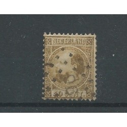 Netherlands  12 with numeral dot cancel 96  VFU/used  CV 300 €