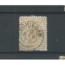 Netherlands  17 with "SCHIEDAM 1872" franco-takje VFU/used  CV 40+ €