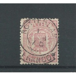 Nederland  16B "ROTTERDAM 1875" franco-takje VFU/gebr  CV 100 €