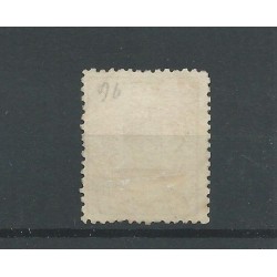 Nederland  16B "ROTTERDAM 1875" franco-takje VFU/gebr  CV 100 €