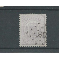 Netherlands  18 with numeral dot cancel 108  VFU/used  CV 325 €