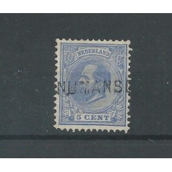 Netherlands  19 with NUMANSDORP straight-line cancel VFU/used  CV 10+ €