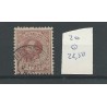 Netherlands  20 with "HELMOND" small round cancel VFU/used  CV 22,50 €