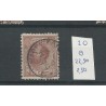 Netherlands  20 with "WAGENINGEN" small round cancel VFU/used  CV 25 €
