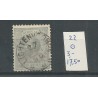 Netherlands  22 with "LICHTENVOORDE" small round cancel VFU/used  CV 20 €
