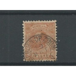 Netherlands  23 "BERGEN ON ZOOM" small round cancel  VFU/used  CV 10+ €