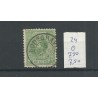Netherlands  24H "BODEGRAVEN " small round cancel  VFU/used  CV 15++ €
