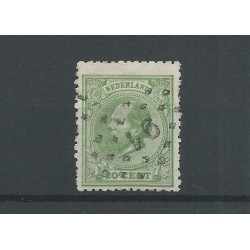 Netherlands  24D  numeral dot cancel 91  VFU/used  CV 15 €