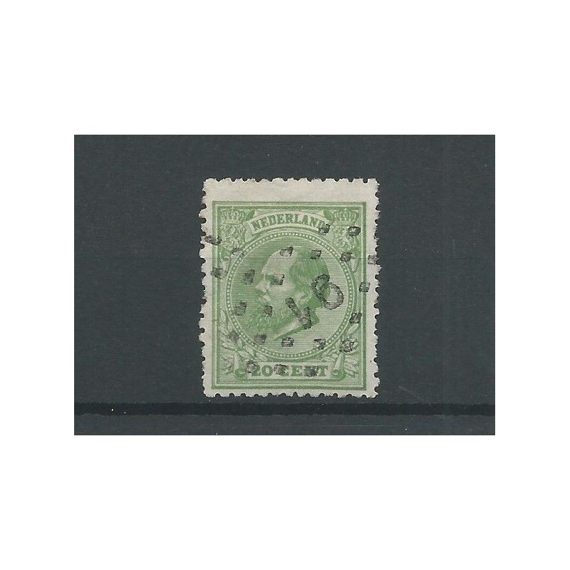 Netherlands  24D  numeral dot cancel 91  VFU/used  CV 15 €