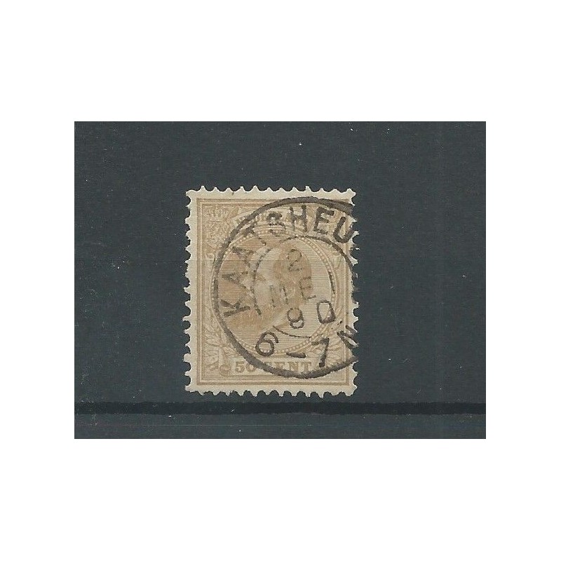 Nederland  27H  "KAATSHEUVEL 1890" VFU/gebr  CV 20+ €