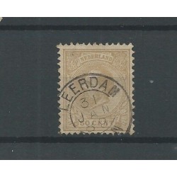 Netherlands  27H  "LEERDAM 1889" VFU/used  CV 17+ €
