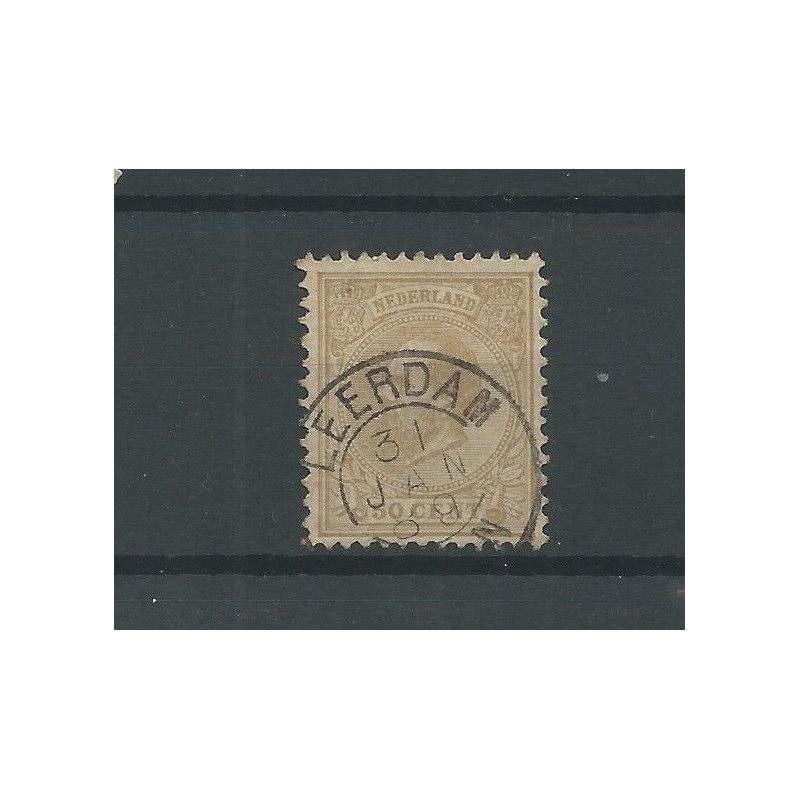 Nederland  27H  "LEERDAM 1889" VFU/gebr  CV 17+ €