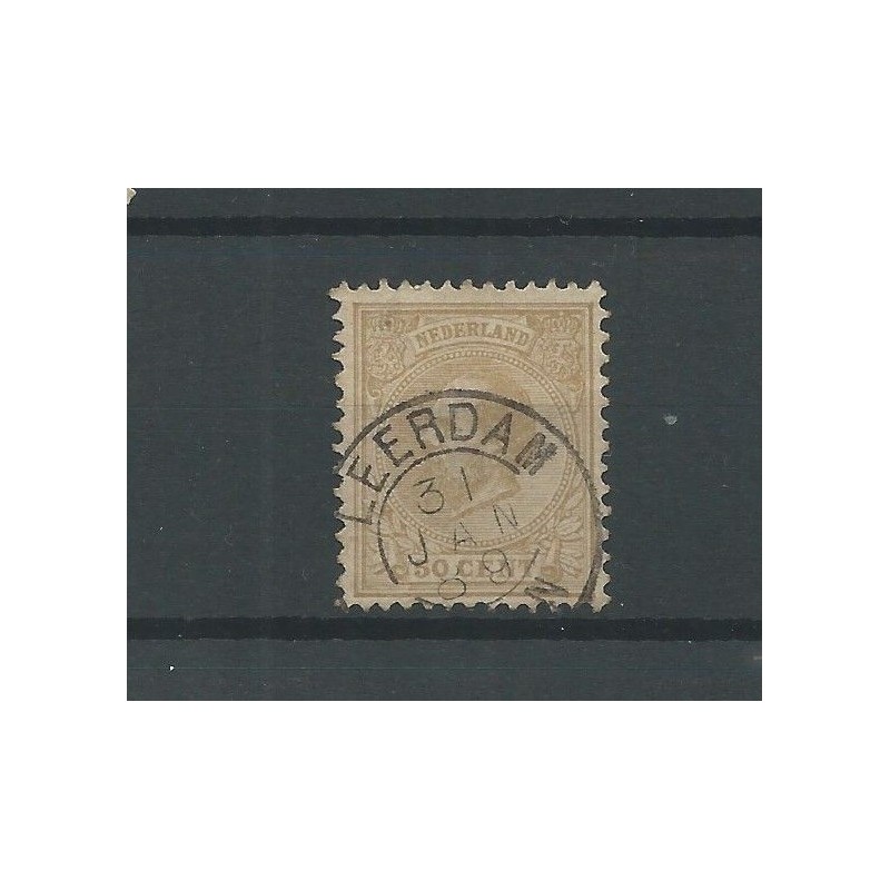 Netherlands  27H  "LEERDAM 1889" VFU/used  CV 17+ €
