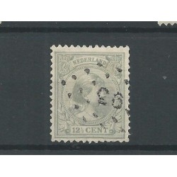 Netherlands  38 with numeral dot cancel 93 VFU/used  CV 100 €