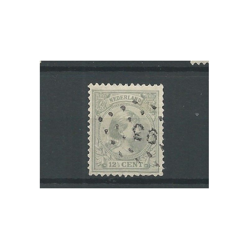 Netherlands  38 with numeral dot cancel 93 VFU/used  CV 100 €