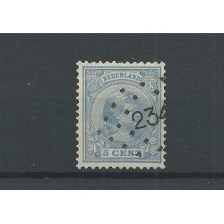 Netherlands  35 with numeral dot cancel 234 VFU/used  CV 75 €