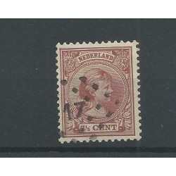 Netherlands  36 with numeral dot cancel 17 VFU/used  CV 225 €