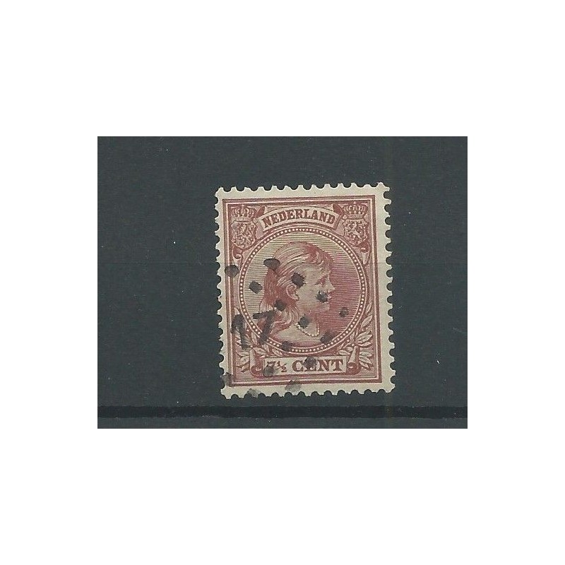 Netherlands  36 with numeral dot cancel 17 VFU/used  CV 225 €