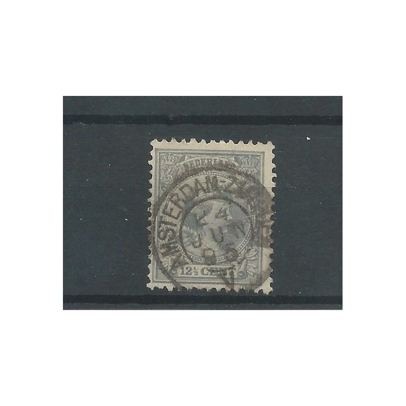 Nederland  38 "AMSTERDAM-ZUTPHEN-V" kleinrond VFU/gebr  CV 9 €