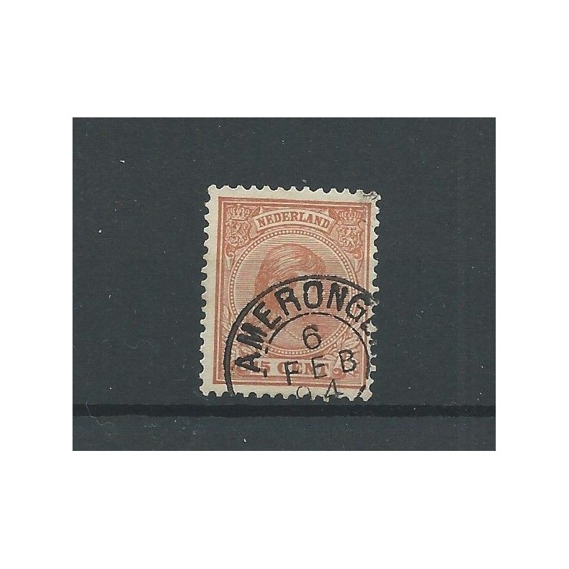 Netherlands  39 "AMERONGEN" small round cancel VFU/used  CV 16 €