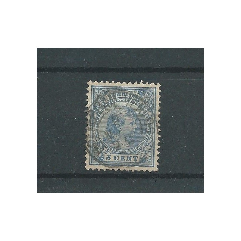 Nederland 35 met " ROTTERDAM-VENLOO 1895" VFU/gebr CV 7,5 €