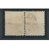 Dutch East Indies 18B/18A Numeral Combitanding  VFU/used CV -,- €  CERTIFICATE