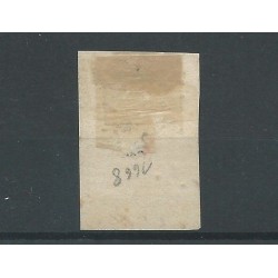 Dutch East Indies  P2 Postage due on piece numeral dot cancel 62 VFU/used  CV 190 €