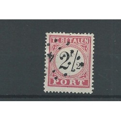 Dutch East Indies  P5 A-IV   Postage due  VFU/used  CV 10 €