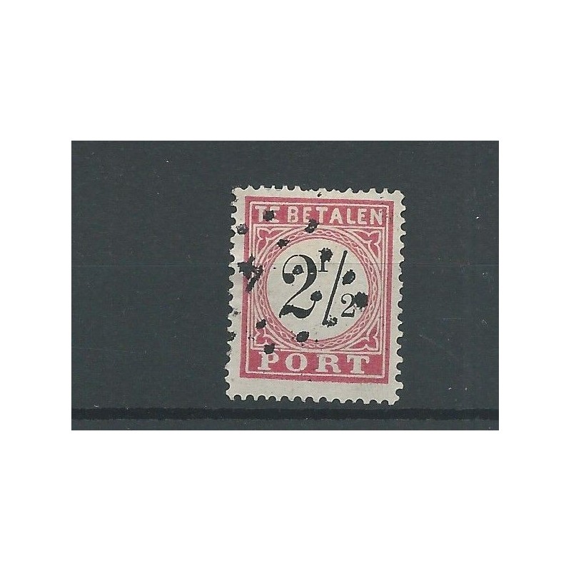 Dutch East Indies  P5 A-IV   Postage due  VFU/used  CV 10 €