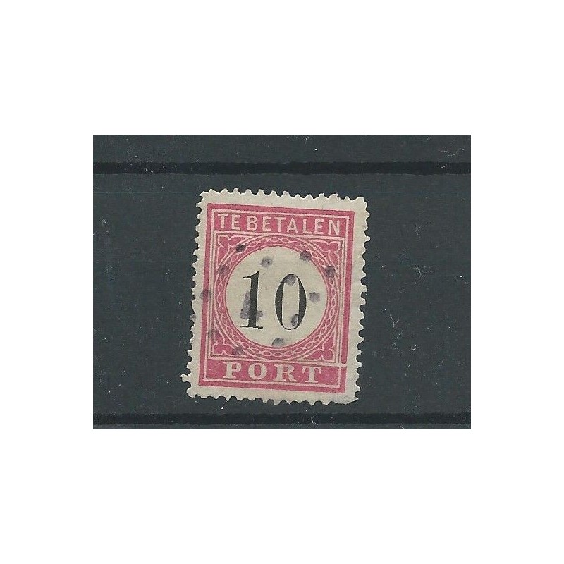 Ned. Indie  P7fd A-II  "doorloper" VFU/gebr  CV 60 €
