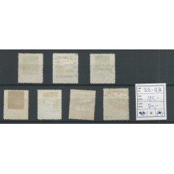 Suriname 3B-15B  Willem III  VFU/used  CV 190 €