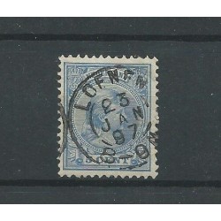 Nederland 35 met " LOENEN 1897"  VFU/gebr  CV 5 €