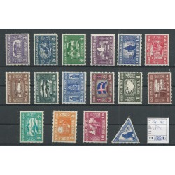 Iceland 125-140  ALTHINGS-set  MNH  CV 700 €