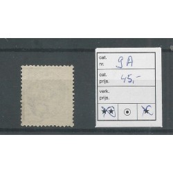 Iceland  9A  Numeral with Kroon 16 Aur  VFU/used  CV 45 €