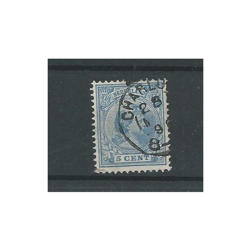 Nederland 35 met " CHARLOIS 1896"  VFU/gebr  CV 20 €