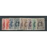 Suriname 118-126  Wilhlemina  VFU/used  CV 45  €