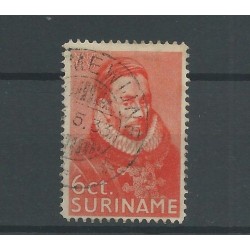 Suriname 150 Herdenking Willem I  VFU/gebr  CV 2,00  €