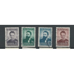 Suriname 280-283 Curie & Rontgen   VFU/used  CV 50  €