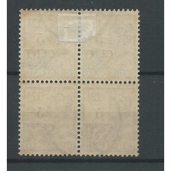 Curaçao 74b  2 stuks in block 4   VFU/used  CV 150+€  SUPERBE !!