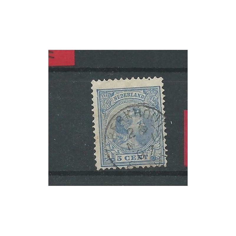 Nederland 35 met " BERKHOUT 1897"  VFU/gebr  CV 18,5 €