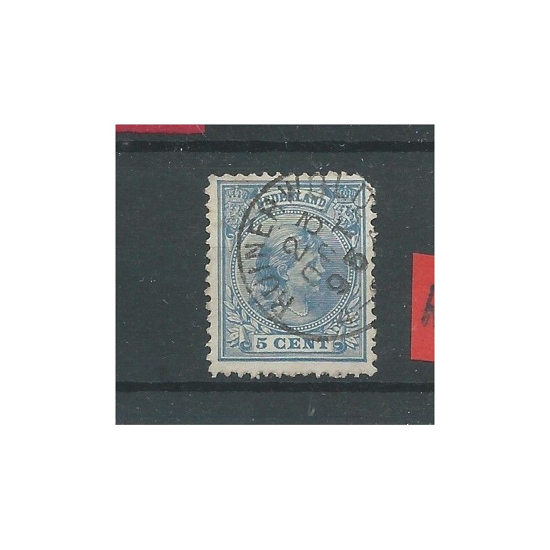Nederland 35 met " RUINERWOLD 1895"  VFU/gebr  CV 22,5 €