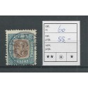 Nederland 35 met "BEVERWIJK 1896" kleinrond VFU/gebr CV 3 €