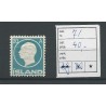 IJsland 71 Koning Frederik VII  MH/ongebr  CV 40 €